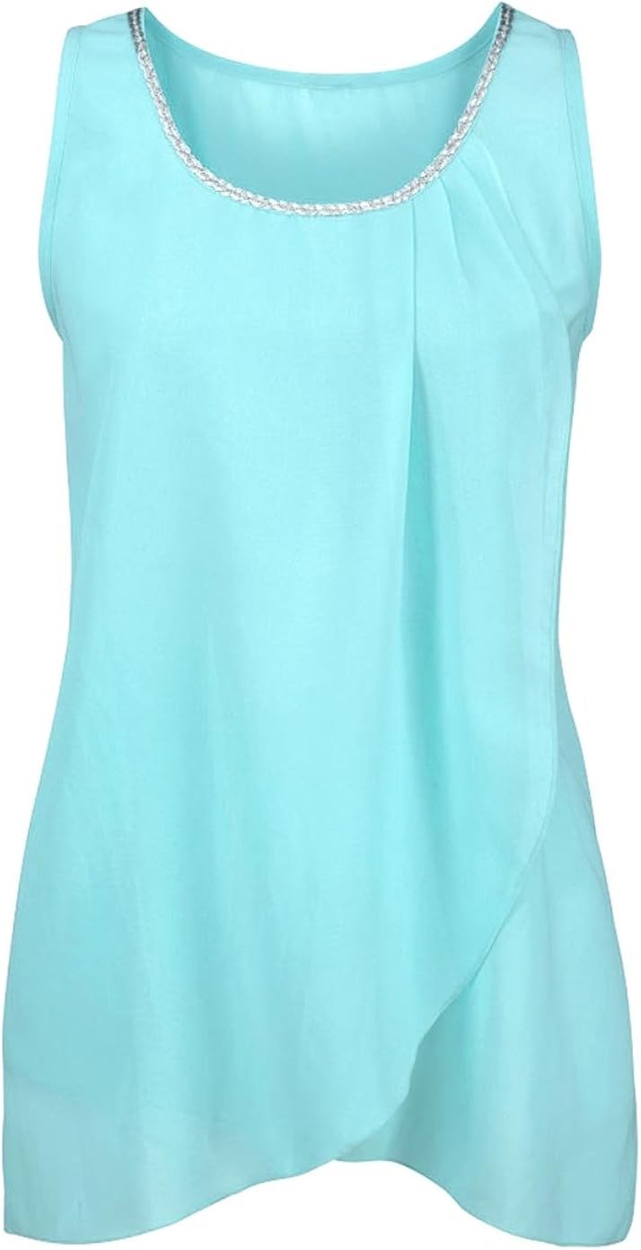 Vivanco Women's Opaque Vest Top Turquoise Turquoise Turquoise UK 12