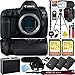 Canon 1483C002 EOS 5D Mark IV 30.4 MP Full Frame CMOS DSLR Camera Body Bundle with 2X 64GB Memory Card, Microphone, 3X Battery, 1 YR CPS Enhanced Protection Pack and Accessories (16 Items)