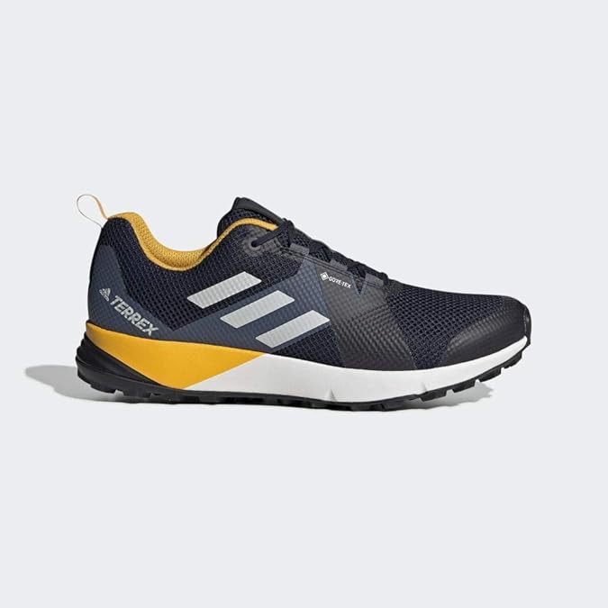 adidas Terrex Two Gore-TEX Trail Running Shoes - AW19-10 Navy Blue: Amazon.co.uk: Shoes & Bags