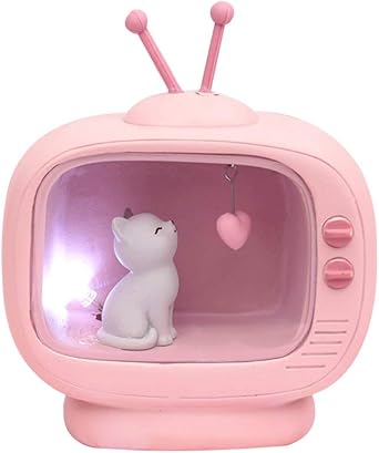 Garneck Lampe De Bureau En Forme De Chat Pour Fille Amazon Fr Luminaires Et Eclairage