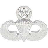 Army Master Parachute Badge Full Size Mirror Finish