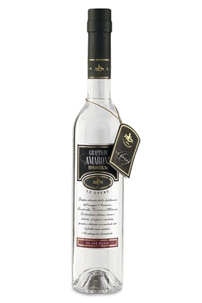 Le Opere Grappa di Amarone 40 % Vol. 0,5 l (40%) (0,50 l) (0,50 l)