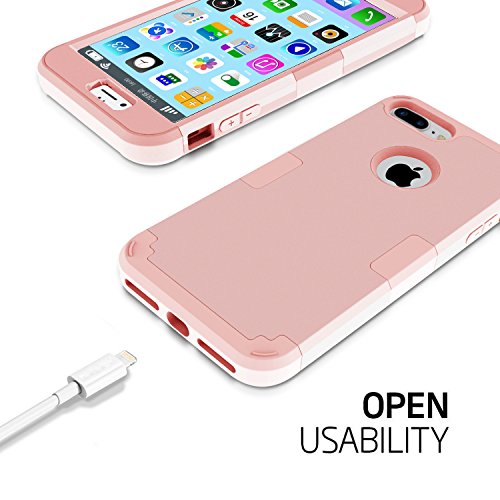 LONTECT-case-01g-iPhone-7-Plus-Case-Hybrid-Heavy-Duty-Shockproof-Full-Body-Protective-Case-with-Dual-Layer