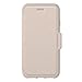 OTTERBOX STRADA SERIES Case for iPhone SE (2nd gen - 2020) and iPhone 8/7 (NOT PLUS) - Retail Packaging - SOFT OPAL (PALE BEIGE/PALE BEIGE LEATHER)