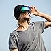 OutdoorMaster OTG Ski Goggles - Over Glasses Ski/Snowboard Goggles for Men, Women & Youth - 100% UV Protection (Black Frame + VLT 18% Grey Lens with Full REVO Green)
