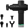 Hyperice Hypervolt 2 Pro and Heated Head - Featuring Quiet Glide Technology - Handheld Percussion Massage Gun | 5 Speeds, 5 Interchangeable Heads | He Relieve Sore Muscles and Stiffness
