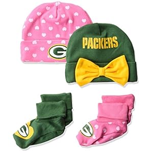 Gerber Childrenswear 4Piece Set, 2 Caps & 2 Booties 51uVyJK3 AL