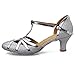 Roymall Women's Fashion Ballroom Party Glitter Latin Dance Shoes Model CMJ-51