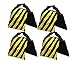 StudioFX SANDBAG Sand Bag SADDLEBAG Design Weight Bags for Photo Video Studio Stand by Kaezi Photography (Yellow - 4 Pack)
