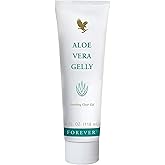 Forever Living - Aloe Vera Gelly - Pure Aloe Gel for Soothing and Moisturizing Skin, Non-Staining and Fast-Absorbing, Vegan and Gluten-Free, 4 fl oz