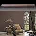 SimpleLife4U Solid Brown Contact Paper Self-Adhesive Shelf Liner Wardrobe Sticker 17.7 Inch By 9.8 Feet