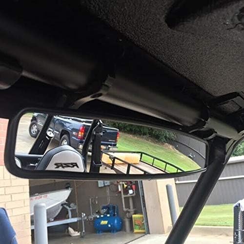 UMISKY 1.75'' Clamp UTV 15'' Wide Rear View Mirror Racing Mirror for Polaris Rangers RZR 800 1000 XP 900 1000 S for Yamaha Rhinos