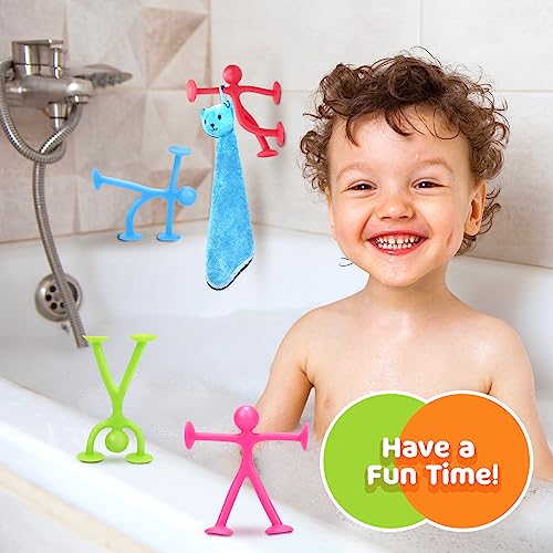Toddlers Suction Bath Travel Toys 24 Pack Kids Creative Sensory