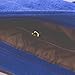 Tedim Soft Faux Suede Envelope Clutch Handbag (Royal Blue)