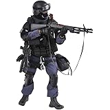 YEIBOBO ! Highly Detail Special Forces 12inch Action Figure SWAT Team (ASSUALTER)