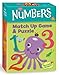 Peaceable Kingdom Press Numbers 2-in-1 Match Up Memory Game & Floor Puzzle