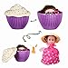 Vndaxau 1Pc Cupcake Surprise Scented Princess Doll,Magic Toys for 3 Year Old Girls