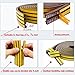 SavinaFoam Weather Stripping Anti-Collision for Doors and Windows 52 Ft Long Self Adhesive 4 Seals - Soundproofing Door Seal, Air Conditioner Seal - D Type – Brown