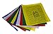 Juccini Tibetan Tranquil Wind Horse Lungta Prayer Flags - Buddhist Flags (Small-Pack of 50(6