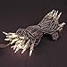 Novelty Lights 25 Feet 50 Clear Mini Christmas Lights, Brown Wire String, Traditional Vintage Brown Christmas Light, 6 Inch Spacing, Indoor/Outdoor UL Listed