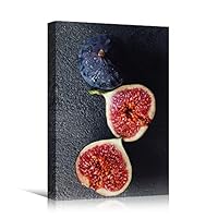 Canvas Wall Art Fruits Farmhouse/Country Food Fun Kitchen Multicolor Photography Spices - 12x18 inches