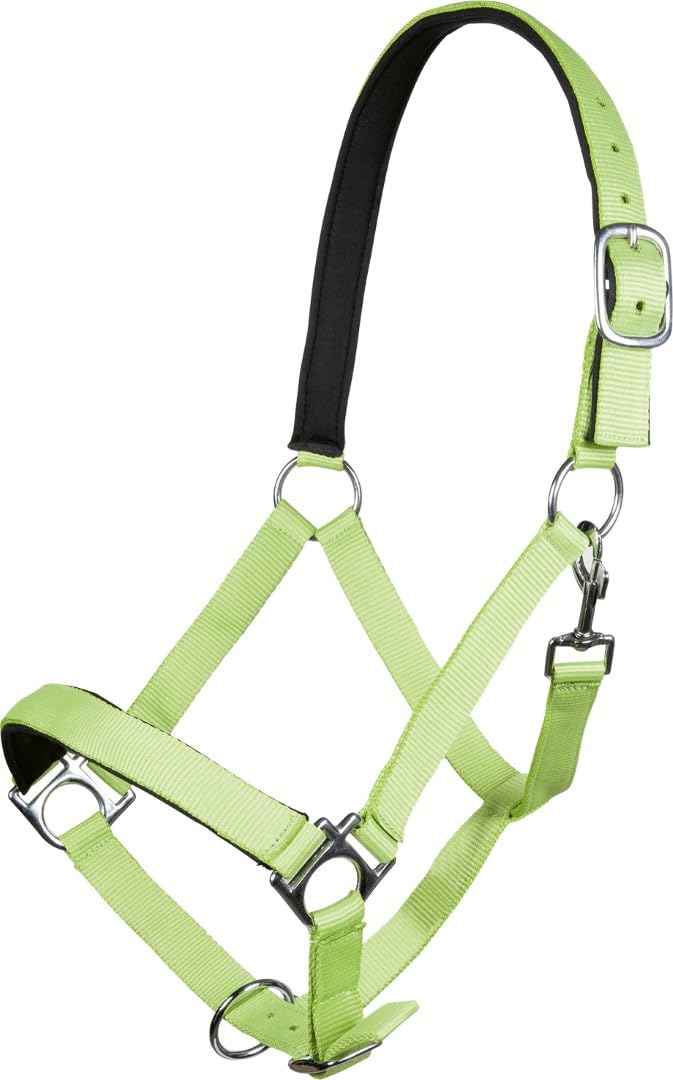 HKM Stars Softice Head collar with soft padding Neon Green Full — image 1