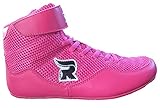 Rasslin' Neo 2.0 Youth Wrestling Shoes (Neon Pink, 5)