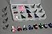 15pcs Stainless Steel Celluloid Thumb Finger Guitar Picks Plectrum + 15 Grid Case Storage Box