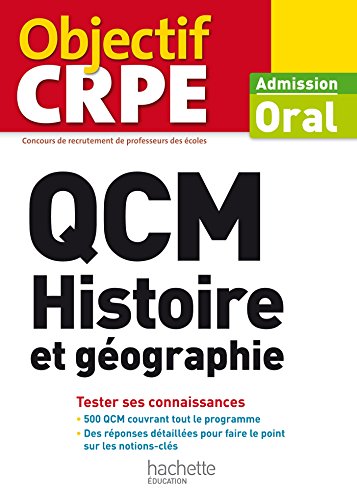 QCM histoire et géographie