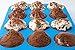 Silicone Muffin Pan Nonstick Bakeware - 12 Cups Blue Silicon Muffin Tray - BPA-Free Muffin Top Pan - Cupcake Baking Pan - Silicone Cake Cupcake Muffin Baking Tray Mold - Bonus Muffin Recipes E-Book