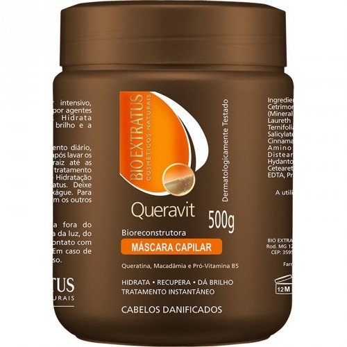 Máscara Capilar Bio Extratus Queravit Biorecontrutora (7898126402883)