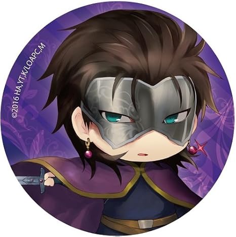 Amazon アルスラーン戦記 風塵乱舞 ヒルメス デフォルメver カンバッジ アニメ 萌えグッズ 通販