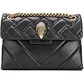 Kurt Geiger London Kensington Mini Quilted Leather Shoulder Crossbody Bag