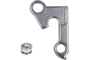 Derailleur Hanger 2, Compatible with GT Dropout ATIDH0021 – Silver Aluminum Alloy Bike Frame Tail Hook for GT Aggressor, Aval