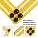 Multi Angle Measurement Tools, Angleizer Template Ruler Width Measuring Layout Tools for Carpenters and Contractors Hanging Tile, Laying Floors, Cutting Stone