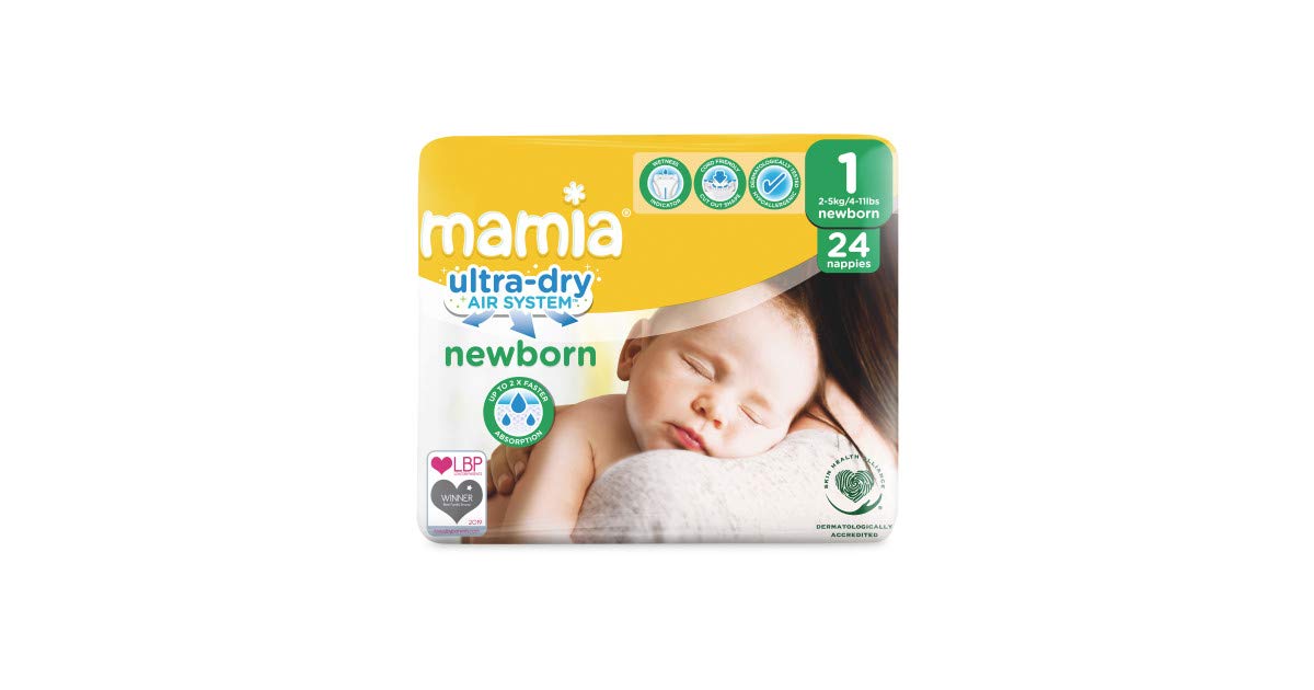 ALDI Mamia Newborn Nappies Size 1