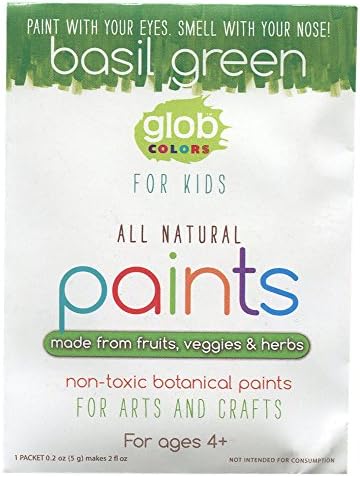 Glob Natural Paint 2Oz Packet Basil Green