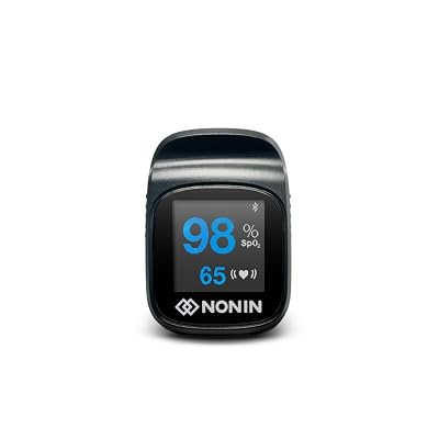 Nonin TruO2 OTC Pulse Oximeter Model 3250 FDA-Cleared, Over-The-Counter Medical Grade Wireless Fingertip Pulse Oximeter