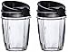 Nutri Ninja Cups | 18-Once Tritan Cups with Sip & Seal Lids. Compatible with BL480, BL490, BL640, & BL680 Auto IQ Series Blenders (Pack of 2)