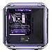 Cooler Master Cosmos C700P E-ATX Full-Tower with RGB Lighting, Dual-Curved Tempered Glass Side Panel, Aluminum Handles, Removable M/B Tray, Inversed Layout Option, 420mm Radiator Support