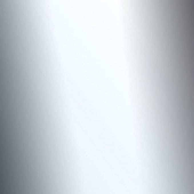 Klebefolie INDUSTRIAL-OPTIK SPIEGEL hochglanz Dekofolie Möbelfolie Tapeten selbstklebende Folie, PVC, ohne Phthalate, silber,