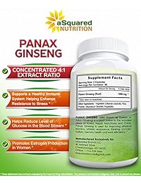 Panax Ginseng de color rojo puro (1000 mg de fuerza máxima) 180 cápsulas Completo...