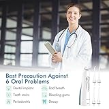 Water Flosser, Electric Cordless & Rechargeable Portable Oral Irrigator With 3 Modes & 4 Jet Tips, IPX7 Waterproof for Kids and People with Braces