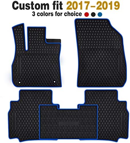 Ucaskin 車用フロアマット ビュイックラクロス 17 18 19用 カスタムフィット 無臭 洗濯可能