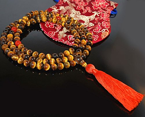 Tigers Eye Mala Prayer Beads