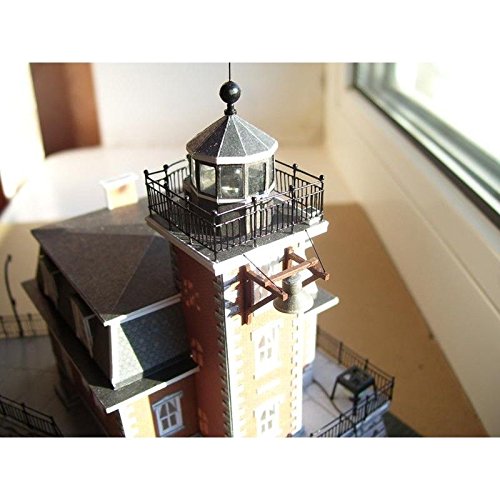PAPER MODEL KIT ARCHITECTURE LIGHTHOUSE HUDSON-ATHENS USA 1874 1/150 OREL 139