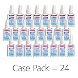 PURELL Advanced Hand Sanitizer Refreshing Gel, Clean Scent, 2 fl oz Travel Size Pump Bottle (Pack of 24) – 9606-24