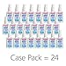 PURELL Advanced Hand Sanitizer, Refreshing Gel, 2 fl oz Sanitizer Portable,Travel Sized Pump Bottles (Case of 24) - 9606-24