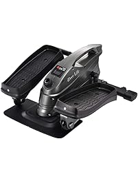 Under Desk Exercise Bike,Mini Elliptical Trainer,Stand up Pedal Exerciser,Pedal w/Adjustable Resistance and LCD Display,Fitness Exercise Stepper for Home&Office Workout.iDeer Life