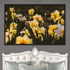 signwin Framed Canvas Wall Art Flora Snapshot Closeup...